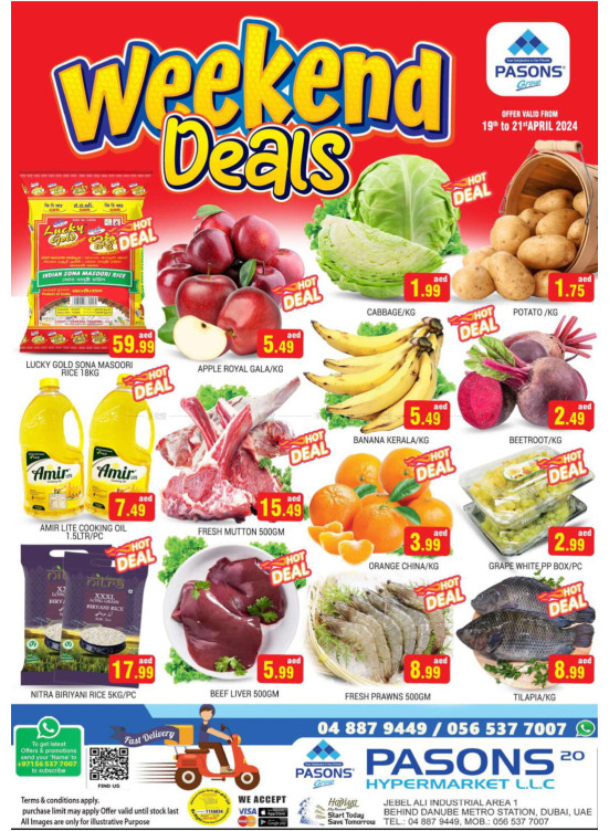 Weekend Deals - Jabal Ali, Dubai