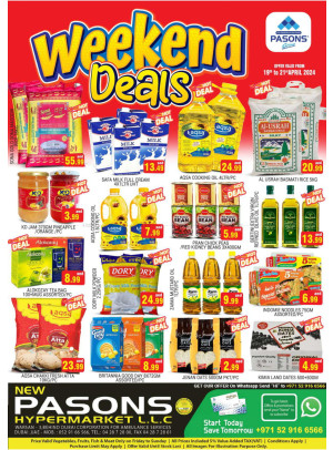 Weekend Deals - Warsan