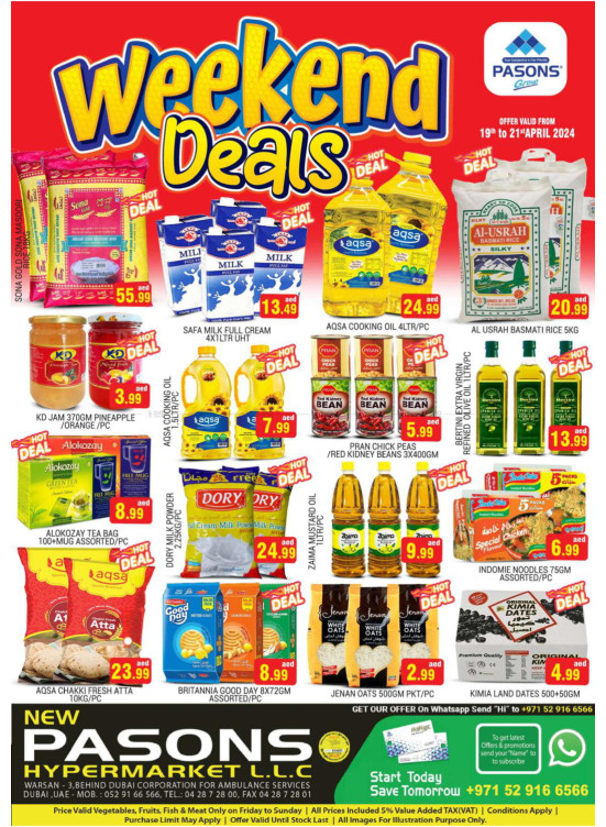 Weekend Deals - Warsan