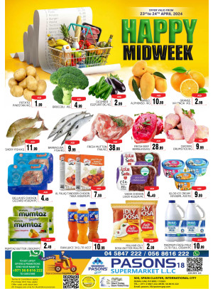 Midweek Deals - Pasons 18 Supermarket