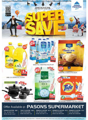 Weekend Deals - Pasons 18 Supermarket