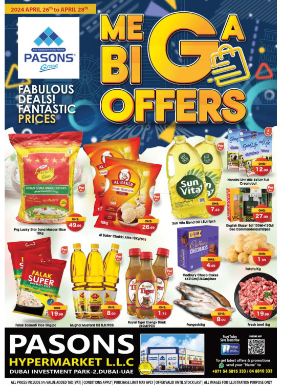 Ramadan Deals - Pasons 15, Dip 2