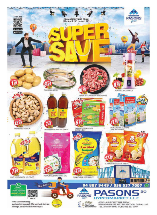 Weekend Deals - Pasons 20 Supermarket
