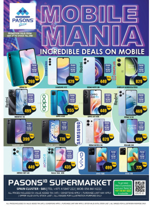 Mobile Mania - Pasons 18 Supermarket