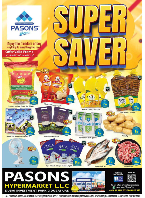 Weekend Deals - Pasons 15, Dip 2
