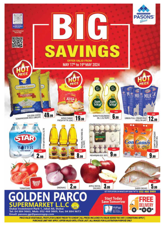 Weekend Deals - Golden Parco Supermarket