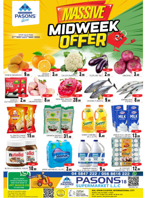 Midweek Deals - Pasons 18 Supermarket
