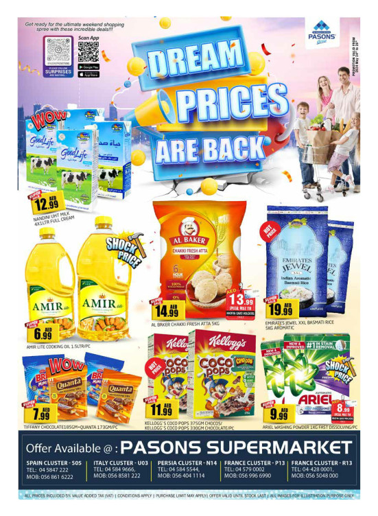 Weekend Deals - Pasons 18 Supermarket