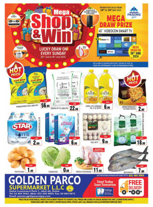 Weekend Deals - Golden Parco Supermarket