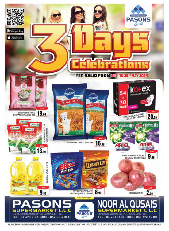 Weekend Deals - Noor Al Qusais Supermarket & Al Karama, Dubai