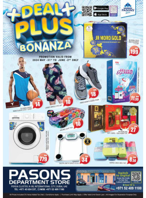 Weekend Deals - Pasons 21 Supermarket, Persia Cluster