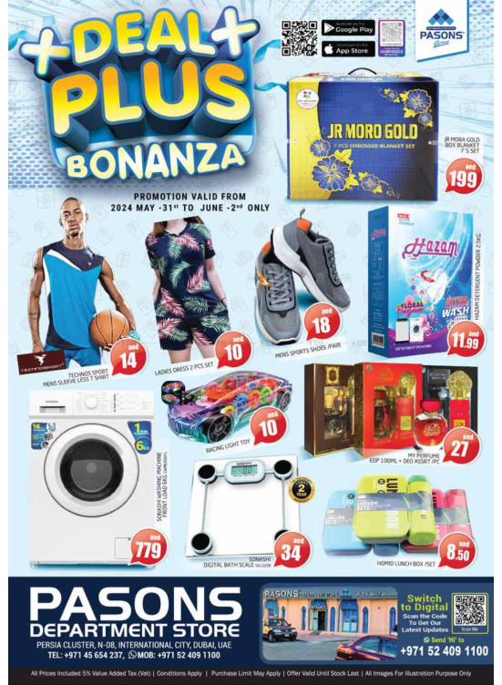 Weekend Deals - Pasons 21 Supermarket, Persia Cluster