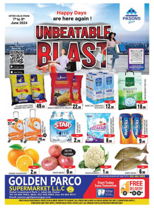 Weekend Deals - Golden Parco Supermarket