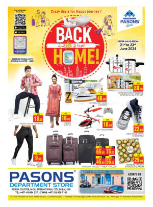Weekend Deals - Pasons 21 Supermarket, Persia Cluster