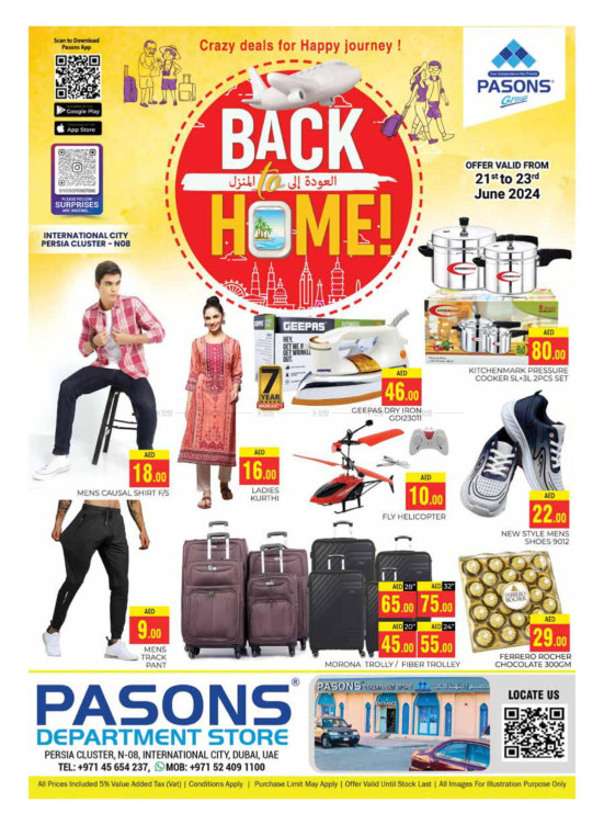 Weekend Deals - Pasons 21 Supermarket, Persia Cluster