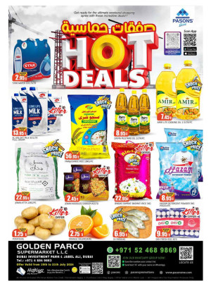Weekend Deals - Golden Parco Supermarket