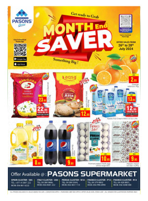 Weekend Deals - Pasons 18 Supermarket