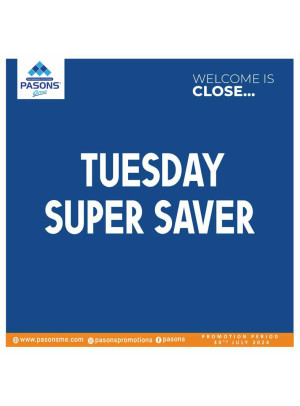 Tuesday Super Saver