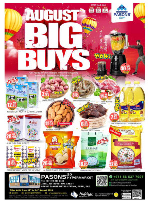 Weekend Deals - Pasons 20 Supermarket