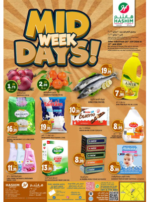 Midweek Deals - Al Rashidiya, Ajman
