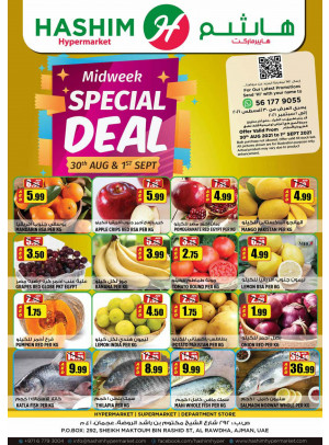 Midweek Special Deals