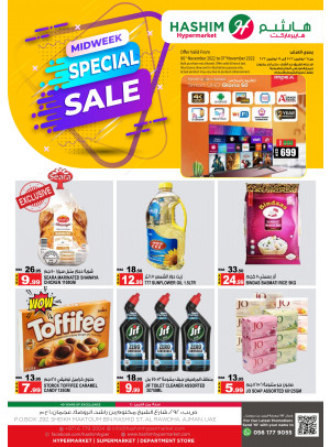 Midweek Special Sale