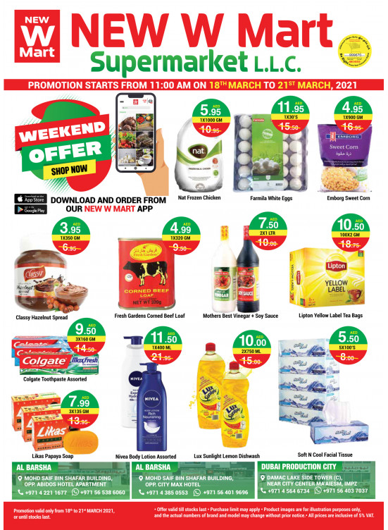 Weekend Special Offer