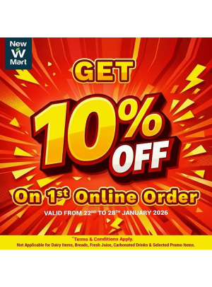 Get 10% Of On Your First Online Order