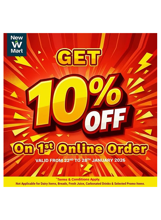 Get 10% Of On Your First Online Order