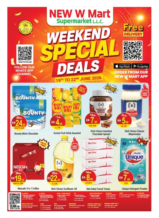 Weekend Special Deals