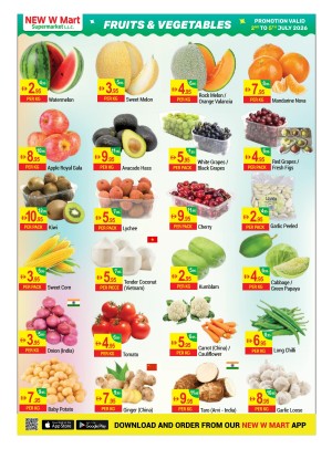 Fruits & Vegetables Deals