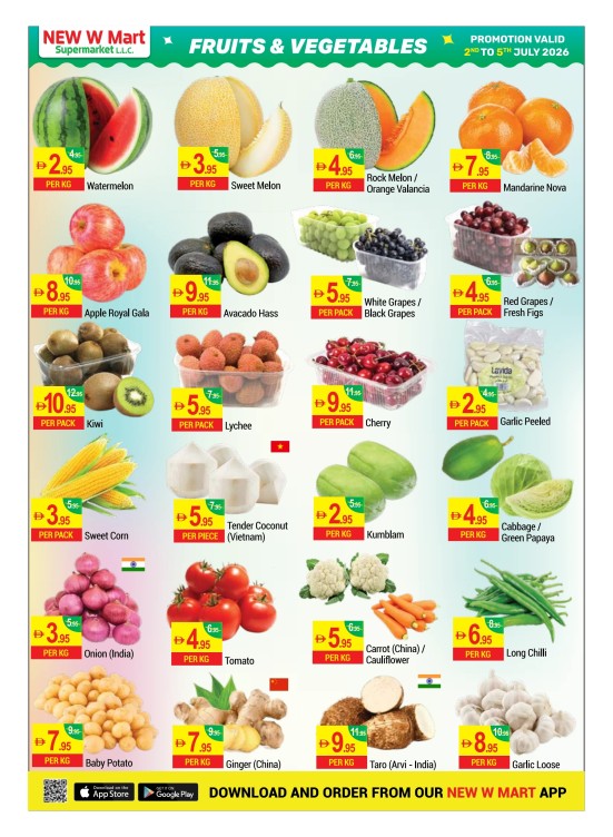 Fruits & Vegetables Deals