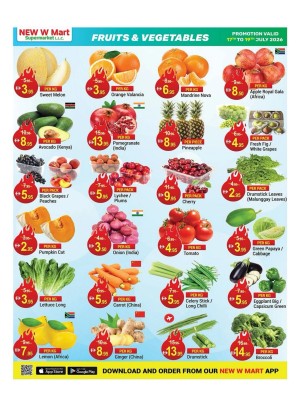 Fruits & Vegetables Deals