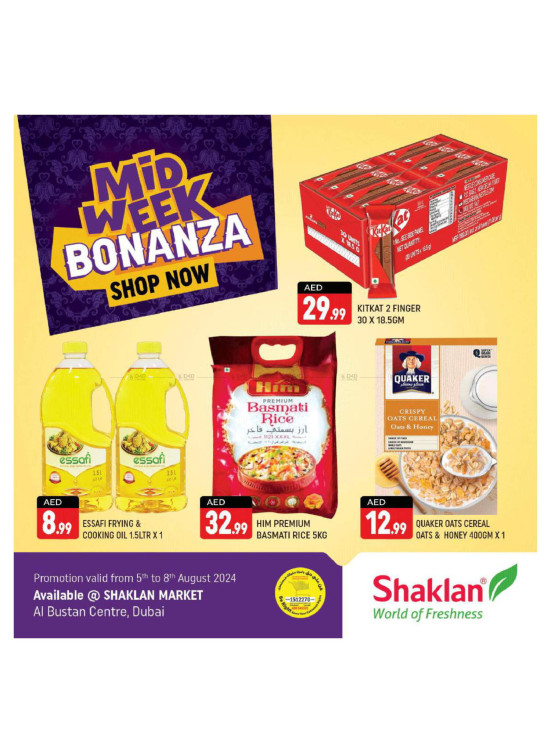Midweek Deals - Al Bustan Centre, Al Qusais