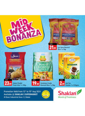 Midweek Deals - Shaklan 3 Supermarket, Al quoz Ind 2