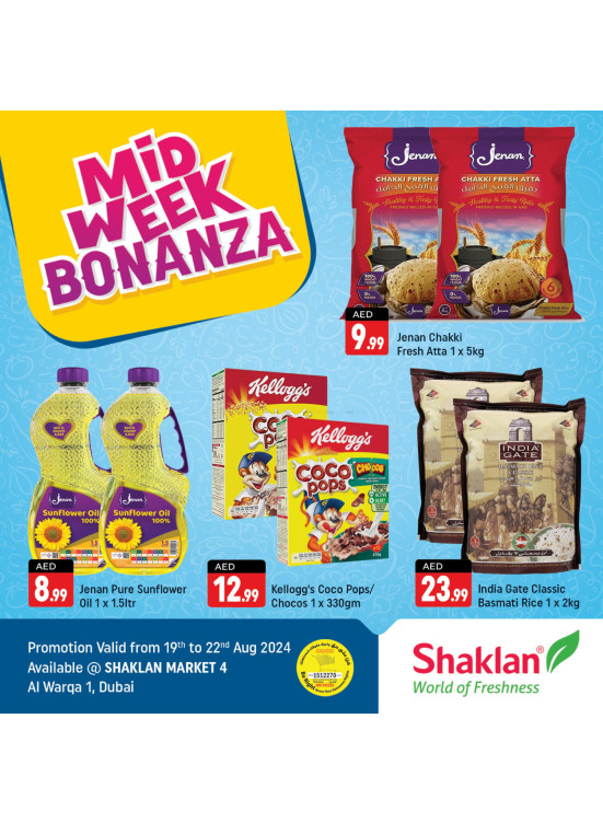 Midweek Offers - Shaklan Market 4, Al Warqa 1