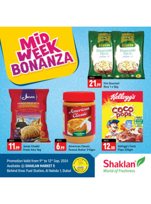 Midweek Bonanza - Al Nahda 1, Dubai
