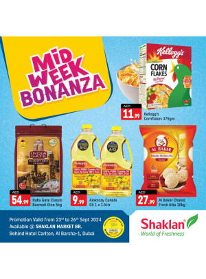 Midweek Bonanza - Al Barsha 1, Dubai