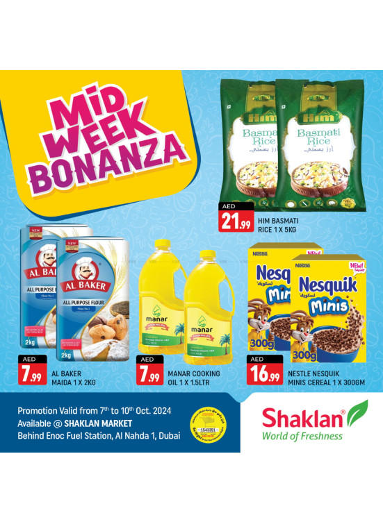 Midweek Bonanza - Al Nahda 1, Dubai
