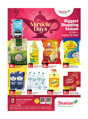Biggest Shopping Season - Shaklan 3 Supermarket, Al quoz Ind 2