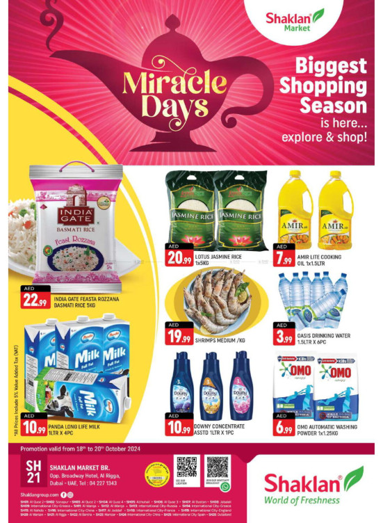 Biggest Shopping Season Al Rigga, Dubai from Shaklan until 20th October Shaklan UAE Offers