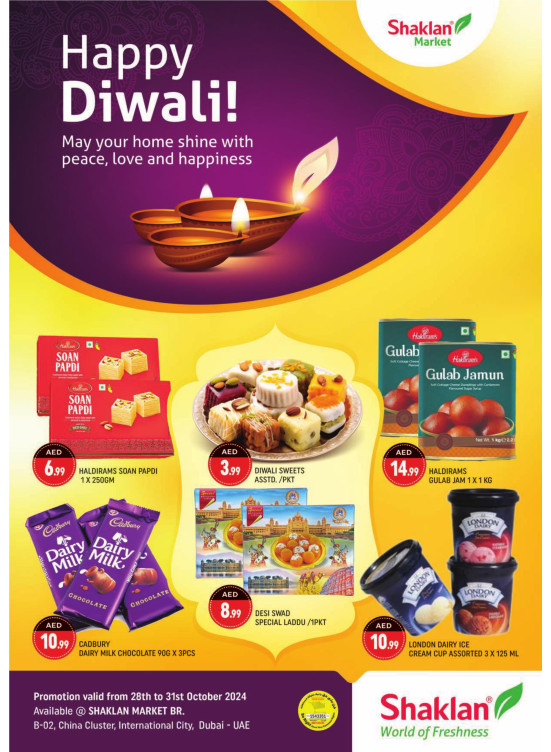 Happy Diwali - B02 China Cluster, Dubai