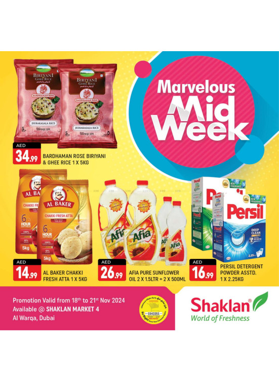 Marvelous Midweek - Shaklan Market 4, Al Warqa 1