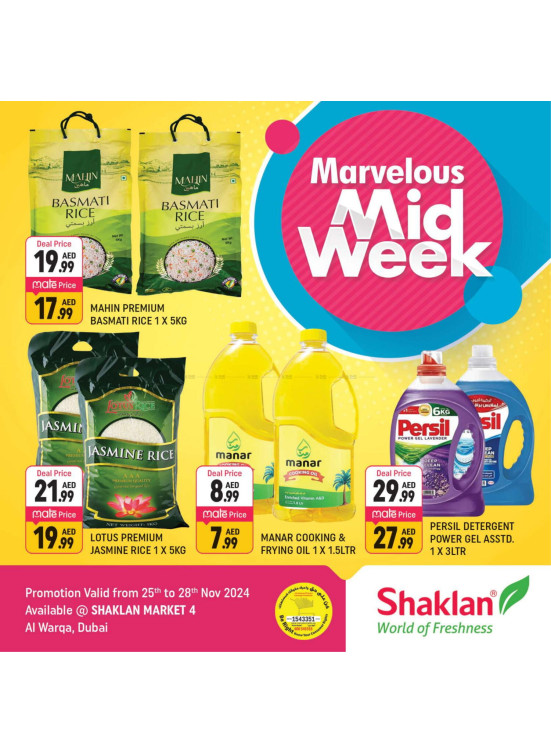 Marvelous Midweek - Shaklan Market 4, Al Warqa 1