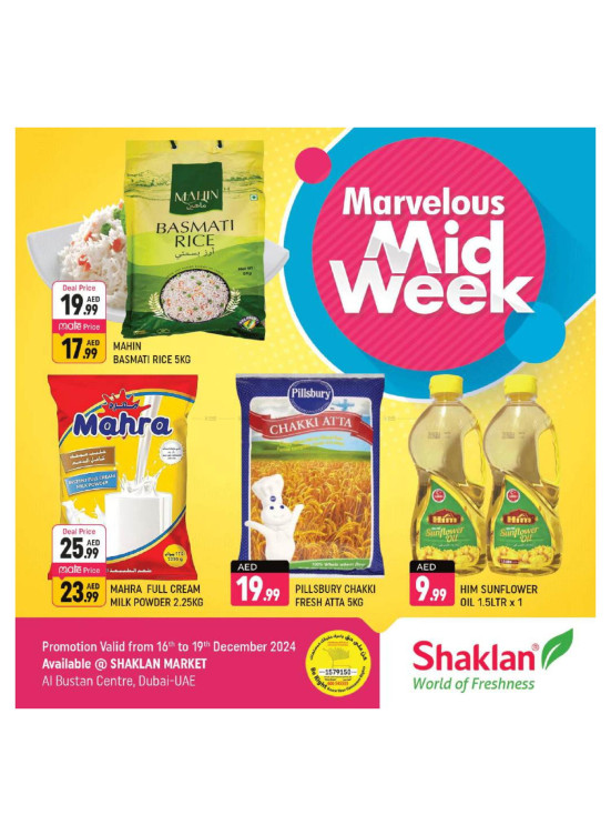 Marvelous Midweek - Al Bustan Centre, Al Qusais