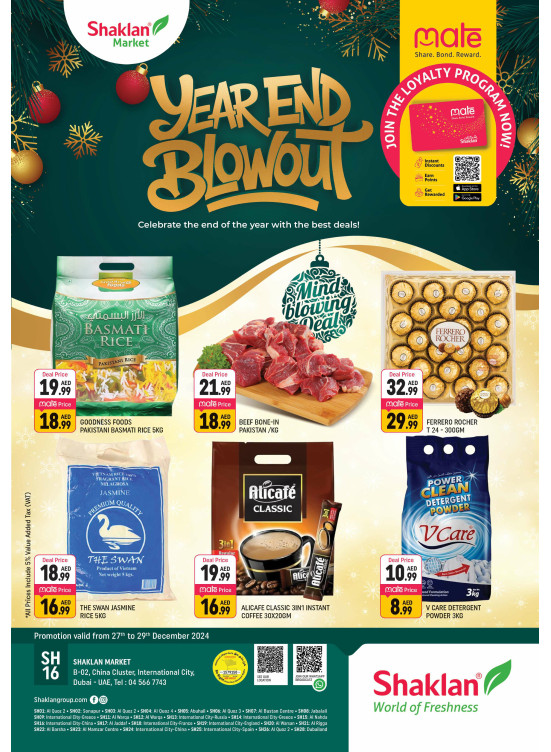 Year End Blowout - B02 China Cluster, Dubai