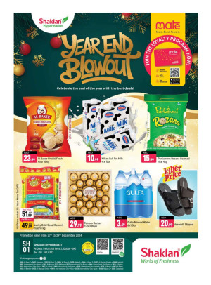 Year End Blowout - Al Quoz Industrial Area 2