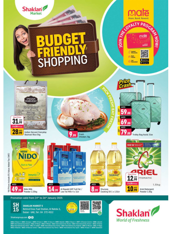 Budget Friendly Shopping - Al Nahda 1, Dubai
