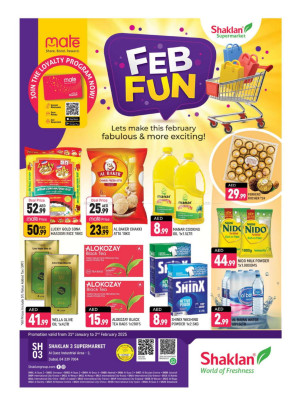 Feb Fun - Shaklan 3 Supermarket, Al quoz Ind 2