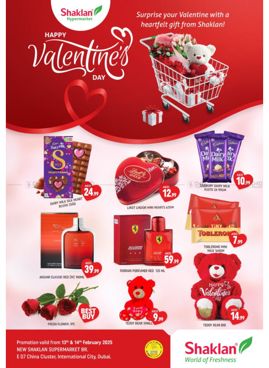 Valentines Day Offers - E07, International City, China Cluster